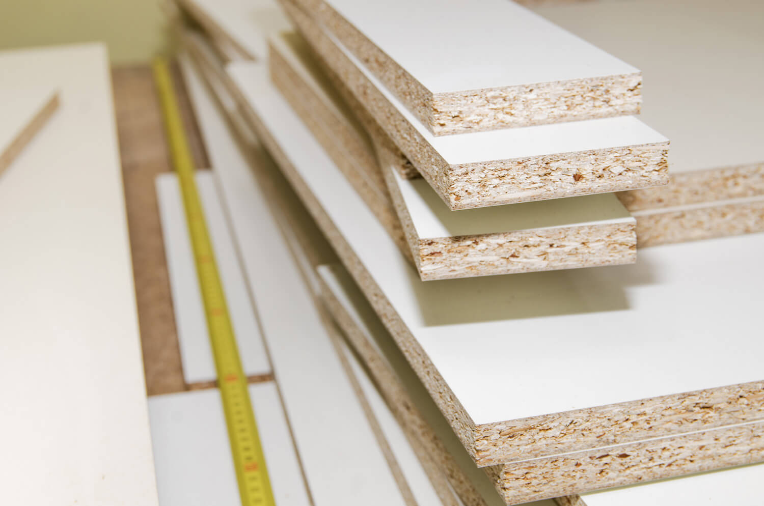 Particleboard, PB, Chipboard, HMR, Melamine