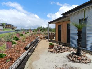 Shadowclad exterior feature walls