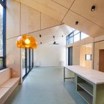 Austral Hoop Pine Plywood used for walls and ceilings