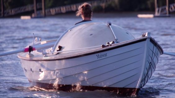 Rowboat made using Austral Hoop Pine and Austral Marine Ply